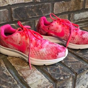 Nike Air Zoom Pegasus 34 ID Pink Running Shoes